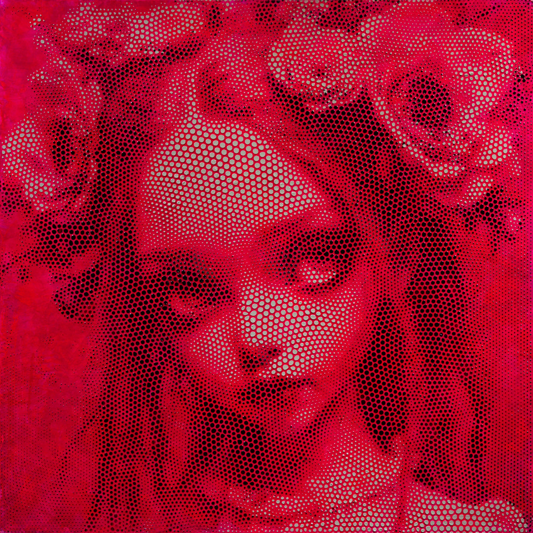 Neo-pointillism painting