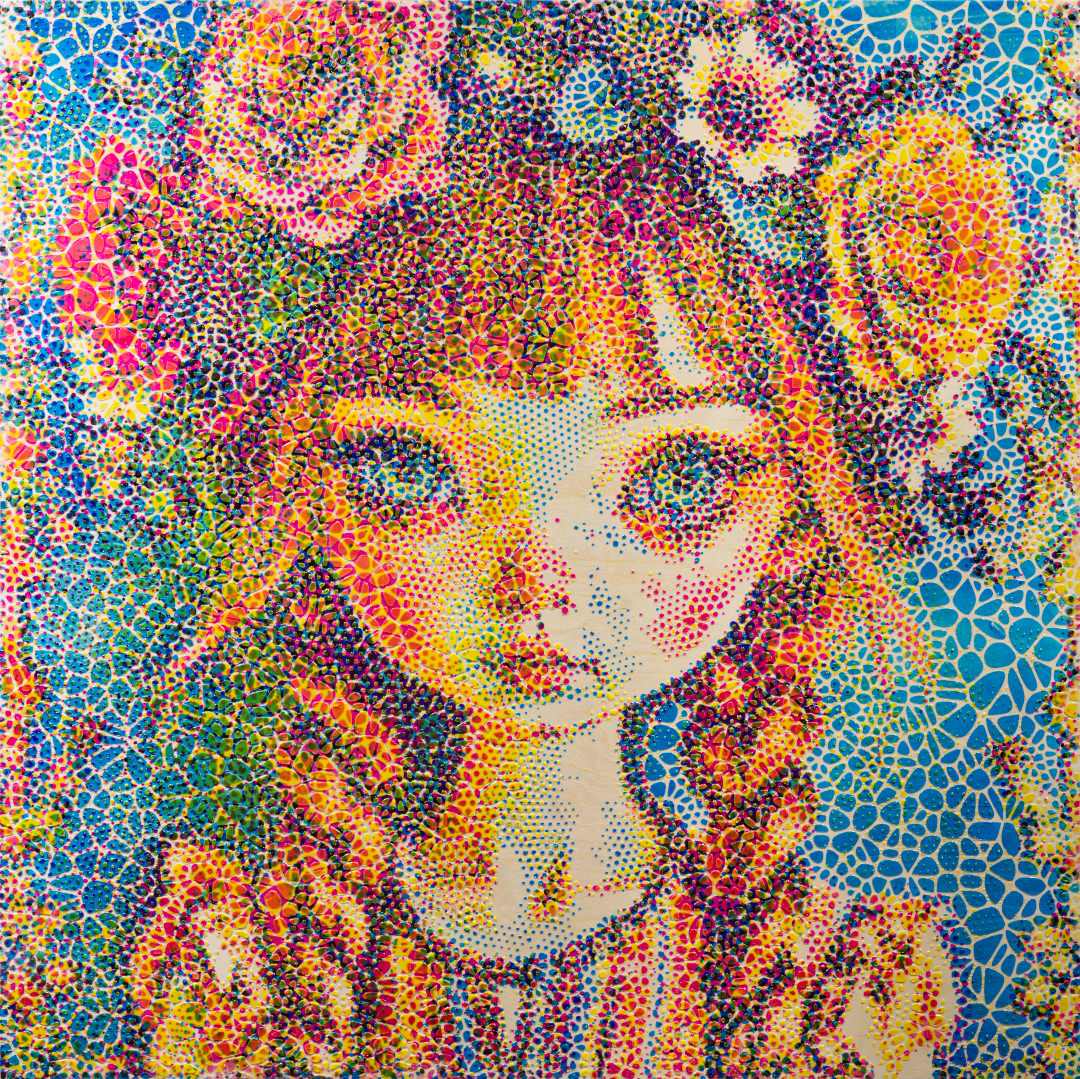 neo-divisionist pochoir